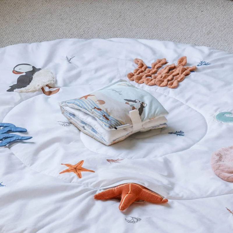 Coastline Organic Fabric Activity Book