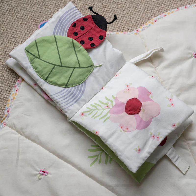 Wildflower Garden Organic Fabric Activity Book