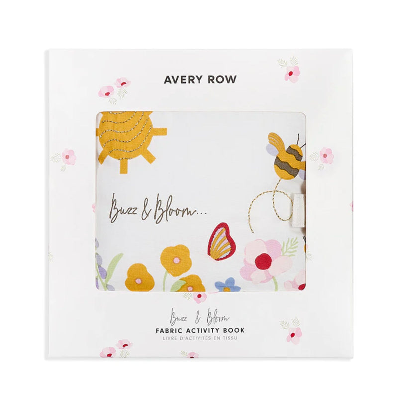 Wildflower Garden Organic Fabric Activity Book