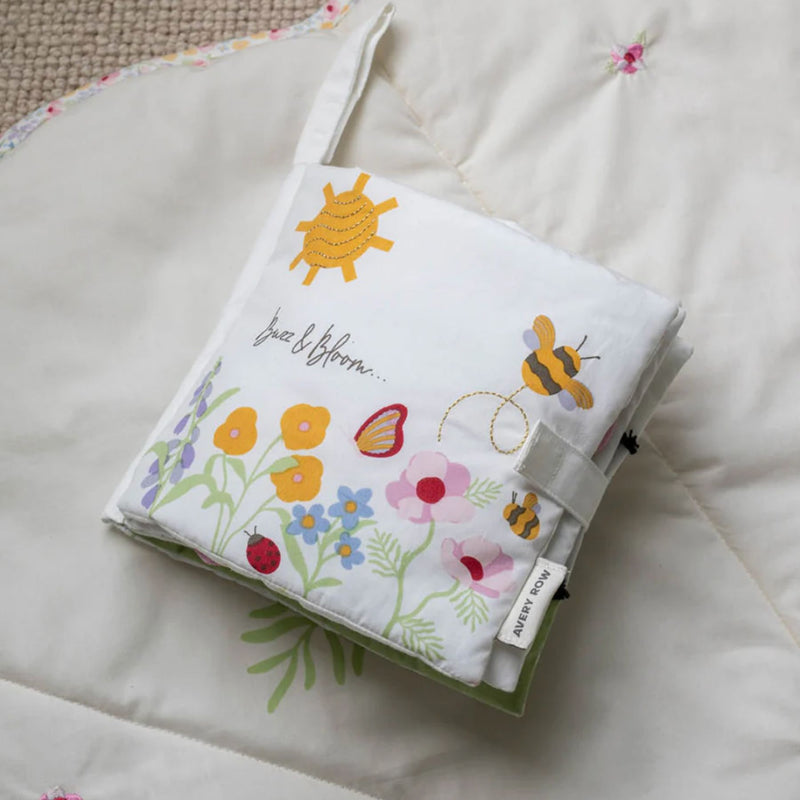 Wildflower Garden Organic Fabric Activity Book