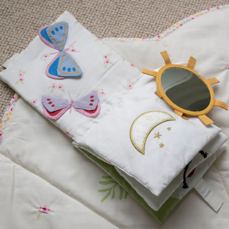 Wildflower Garden Organic Fabric Activity Book