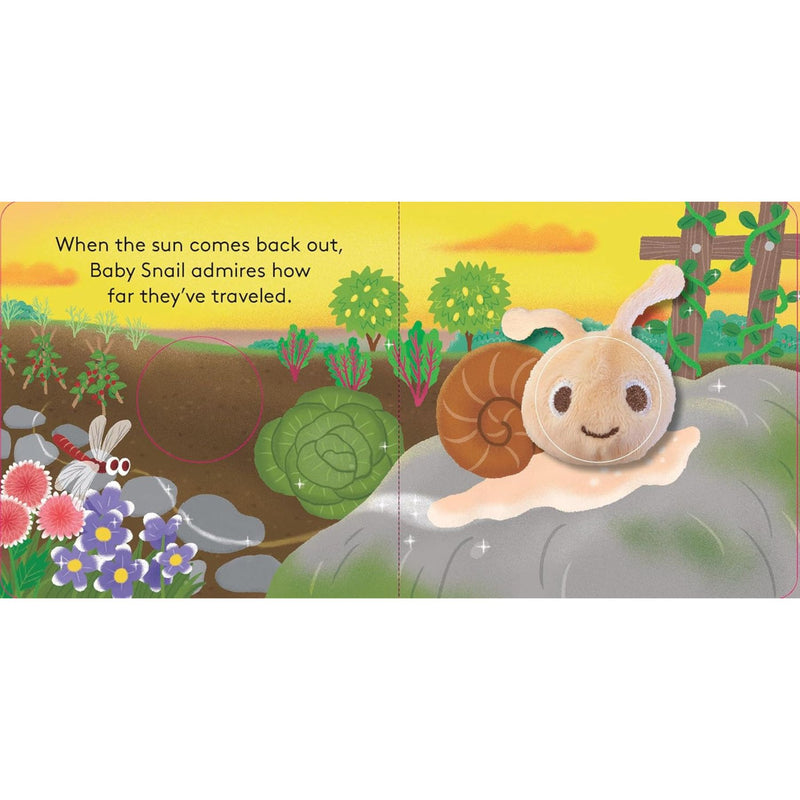 Baby Snail Finger Puppet Book