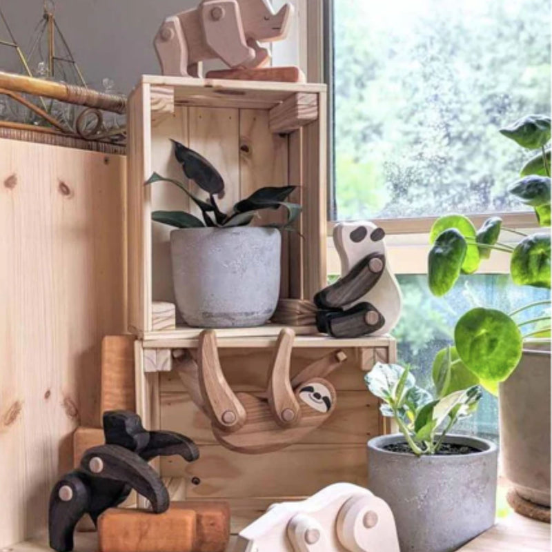 Wooden Rhinoceros
