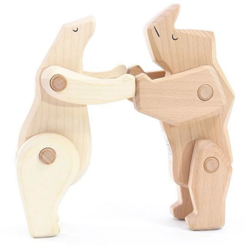 Wooden Rhinoceros