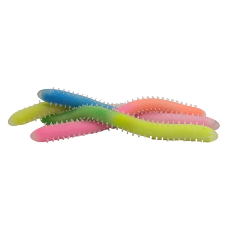 Stretch Colourful Worm Sand Filled