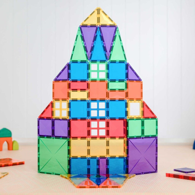 Magnetic Tiles Rainbow - Creative Pack 102 pcs
