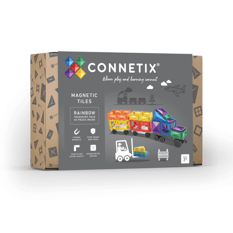 Magnetic Tiles Rainbow - Transport Pack 50 pcs