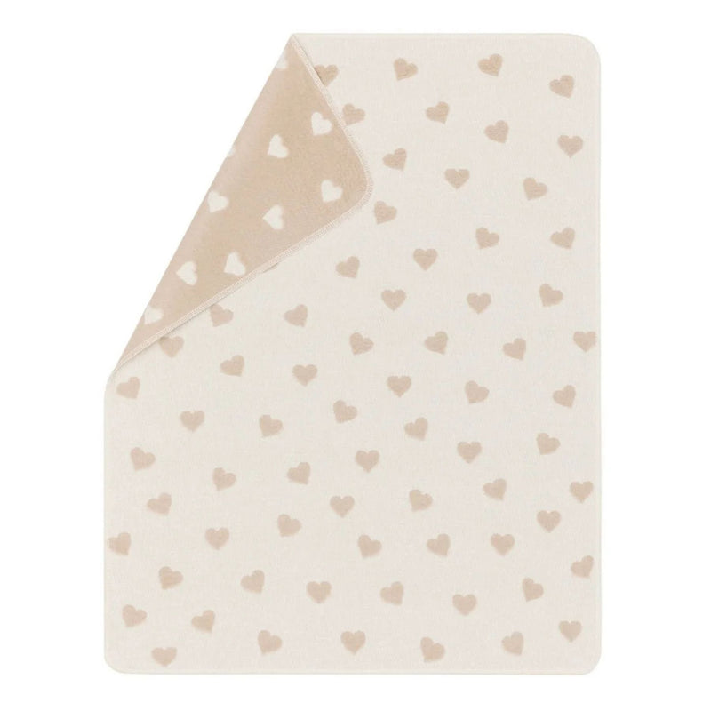 Carla Baby Blanket Hearts Allover