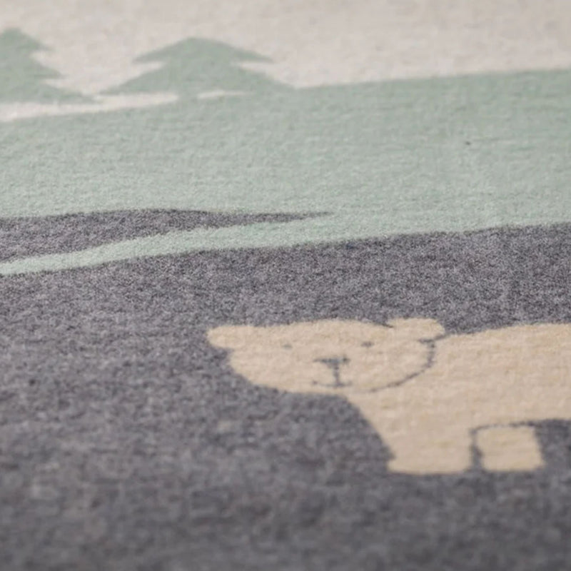 Juwel Baby Flannel Blanket - Camping Bears