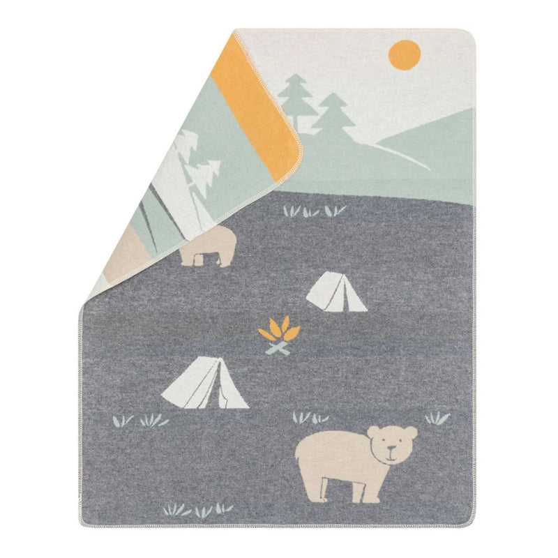 Juwel Baby Flannel Blanket - Camping Bears