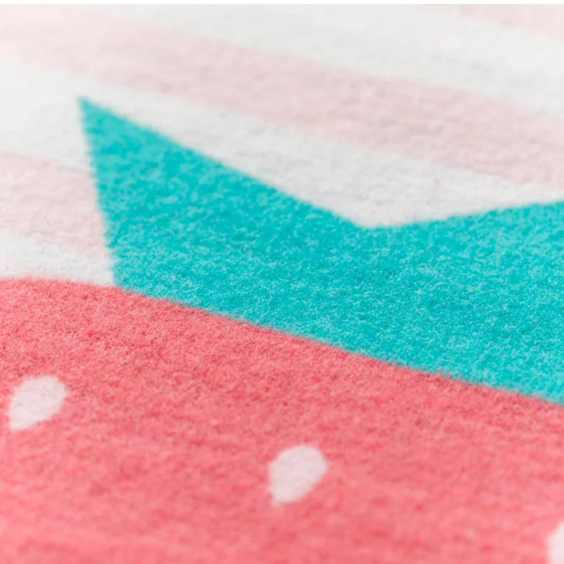 Juwel Baby Flannel Blanket - Strawberry