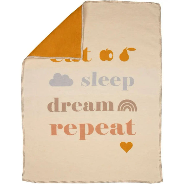 Lina Organic Flannel Blanket - Eat Sleep Repeat