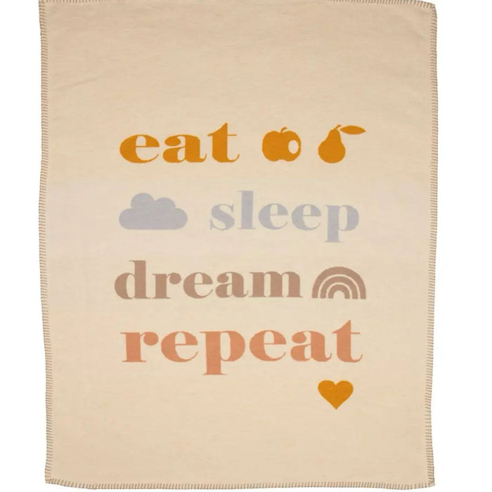 Lina Organic Flannel Blanket - Eat Sleep Repeat