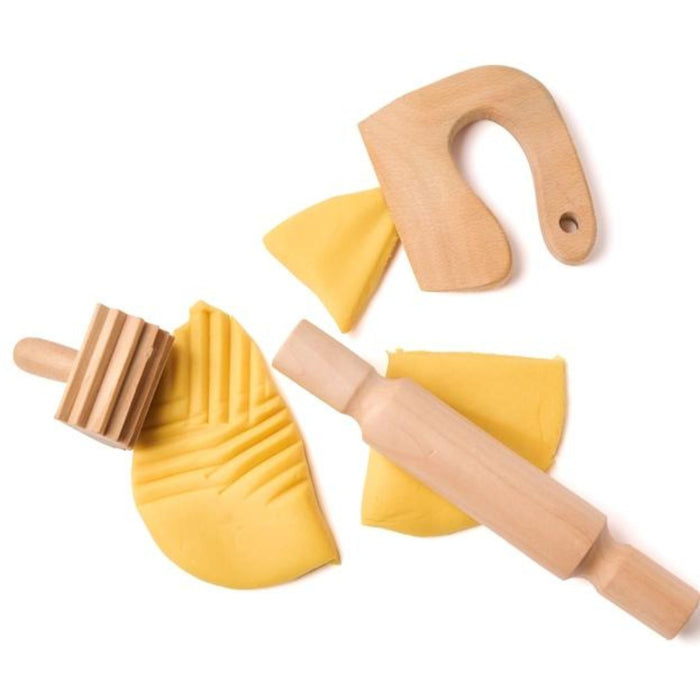 Eco-Dough Wooden Tools