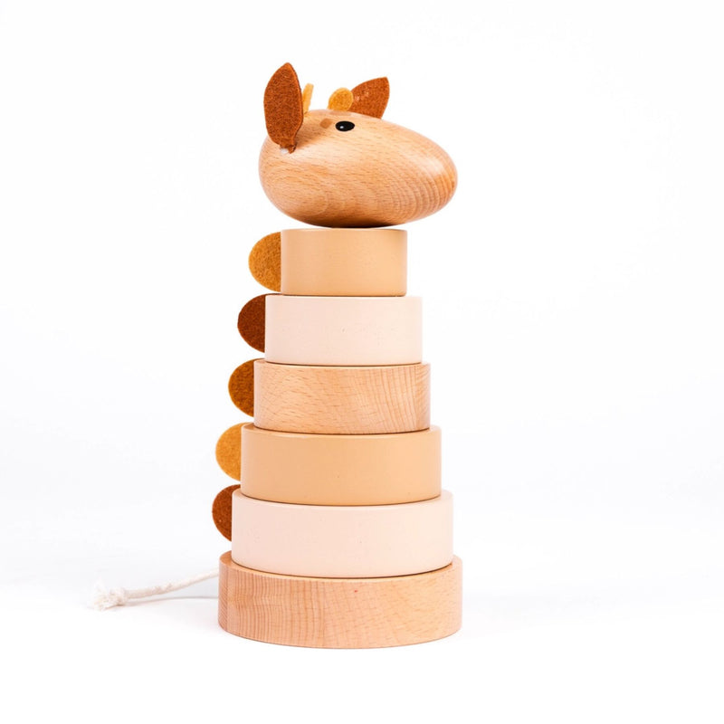 Leonie the Giraffe Stacking Pyramid