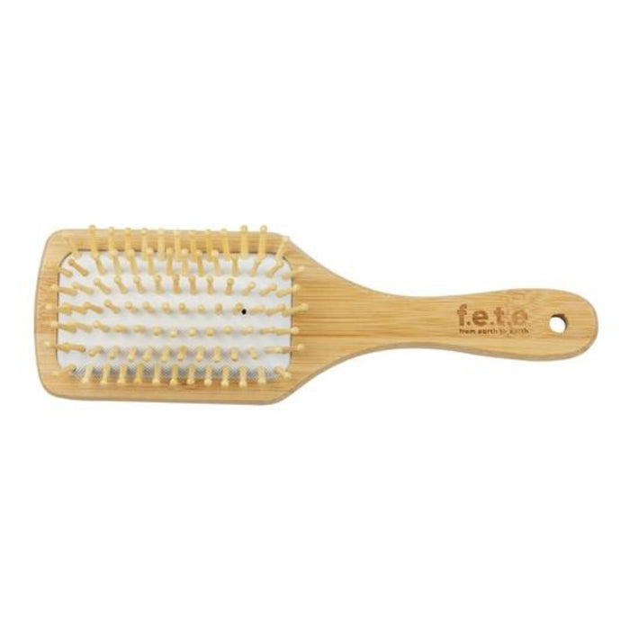 Bamboo + Natural Rubber Hair Brush