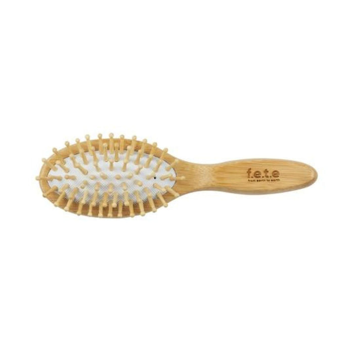 Bamboo + Natural Rubber Hair Brush