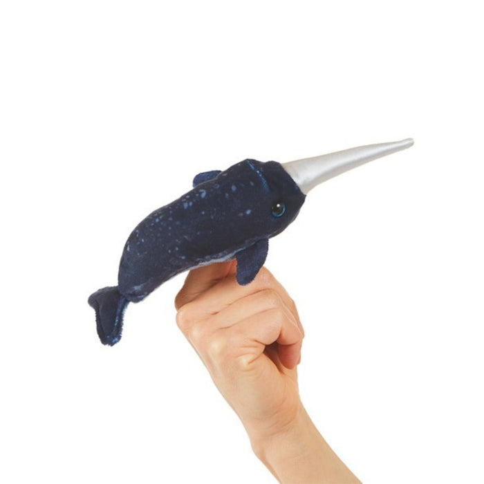 Mini Narwhal Finger Puppet