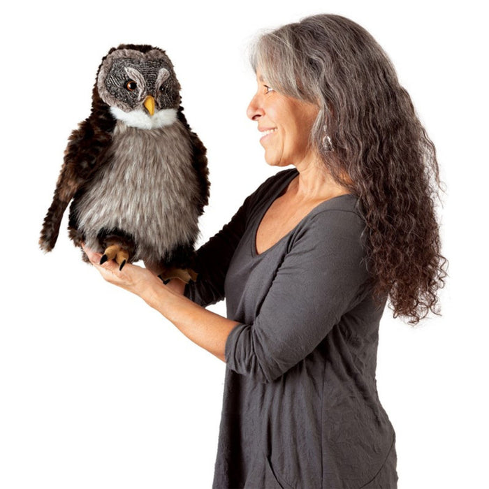 Hooting Owl Puppet