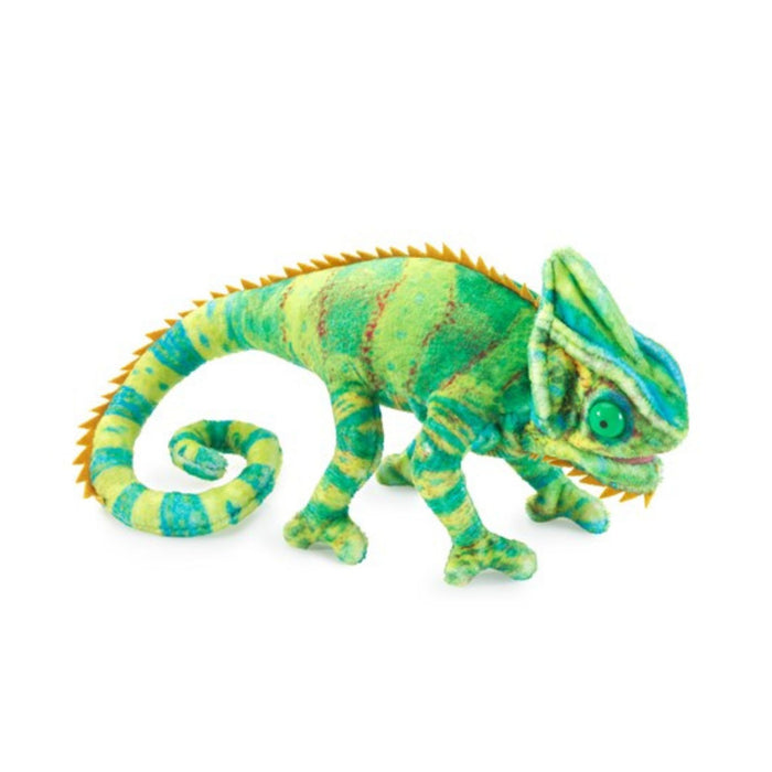 Mini Chameleon Finger Puppet