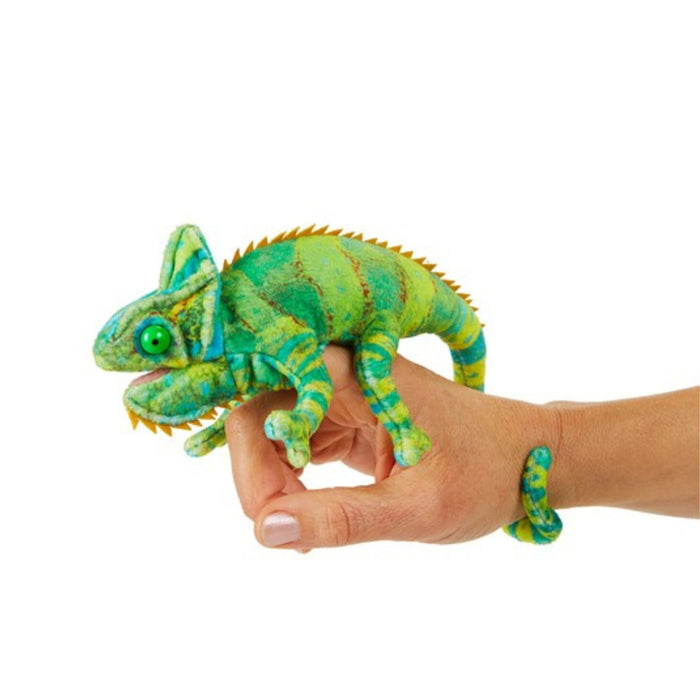 Mini Chameleon Finger Puppet