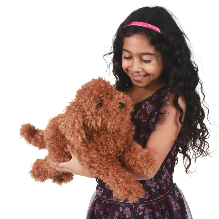 Toy Poodle Puppet