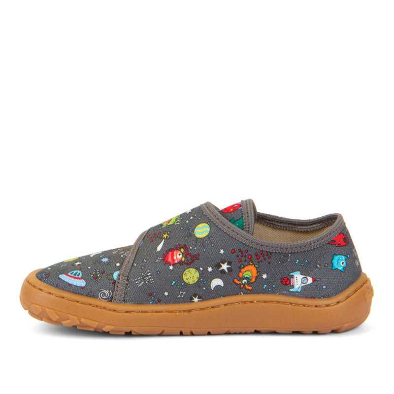 Barefoot Canvas Kid's Slippers - Extra Grip Outsole