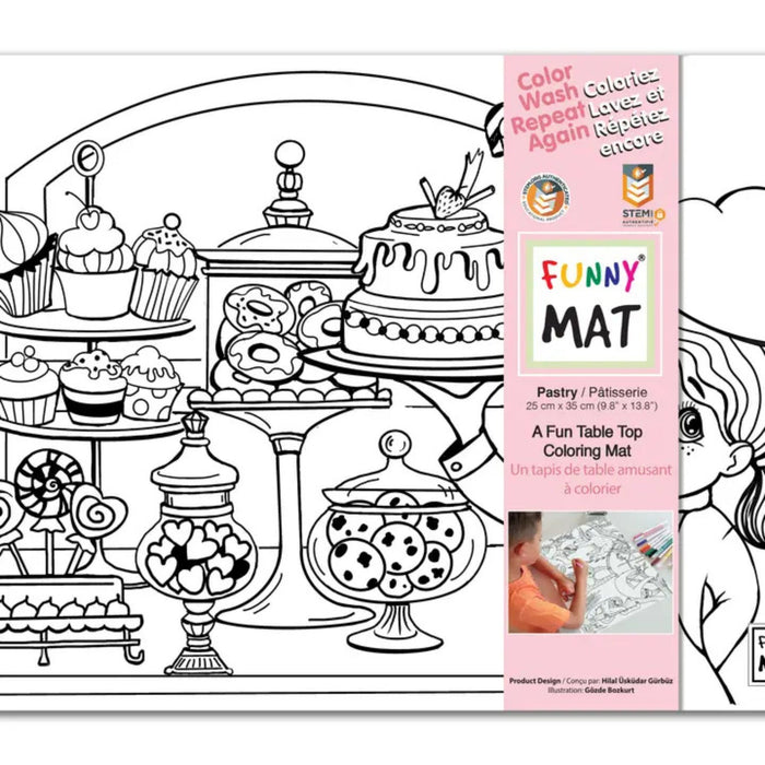 Funny Mat, Mini Colouring Mat