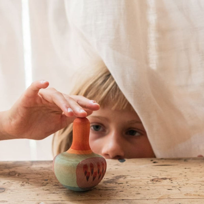 Wood Spin Top