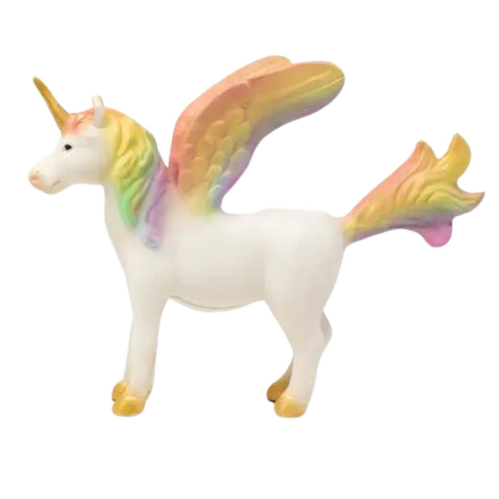 Rainbow Unicorn + Pegasus with Golden Hooves