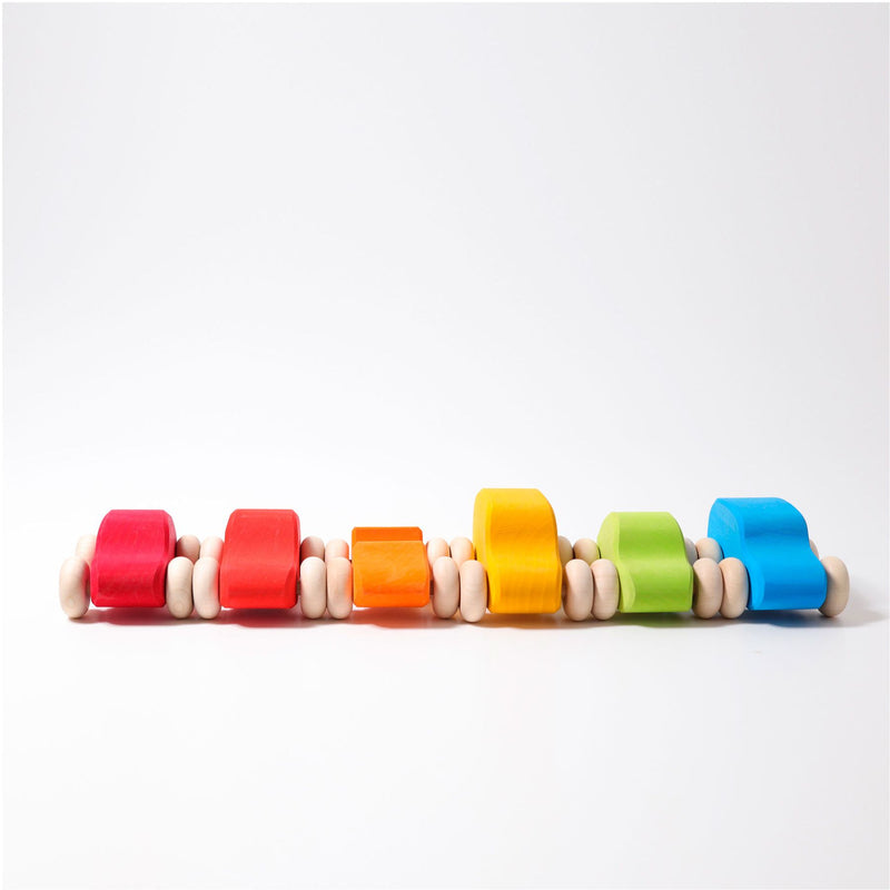Wooden Car - Multi-Colour