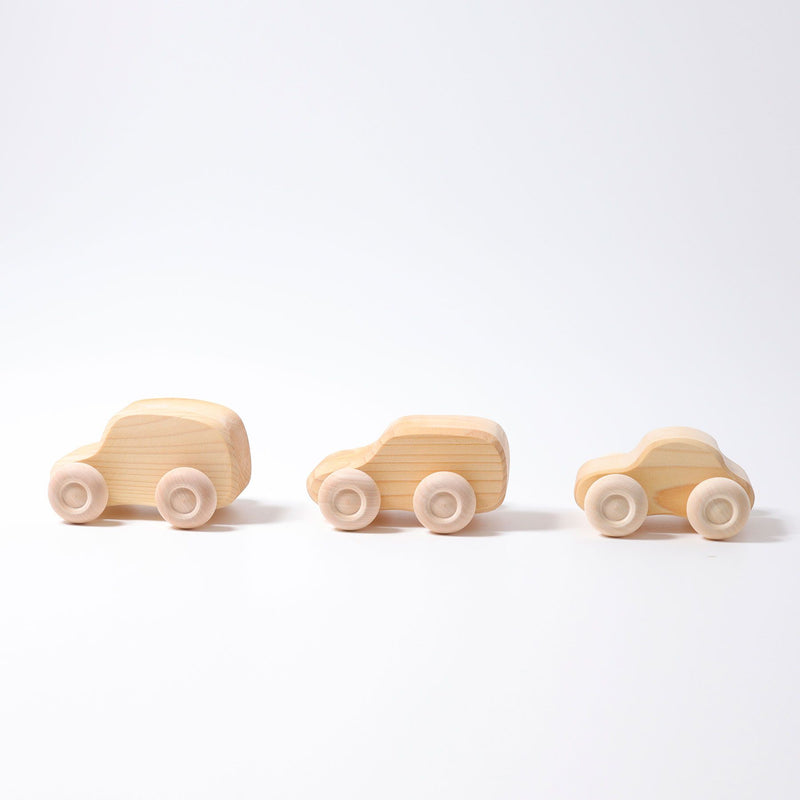 Wooden Car, Natural