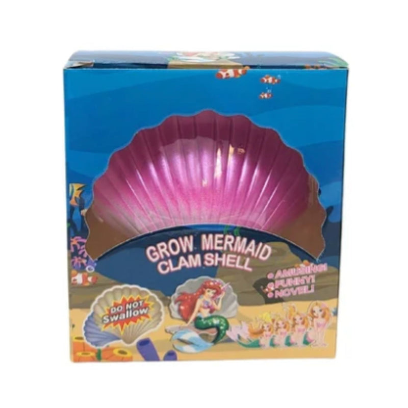 Growing Mermaid in Clam Shell