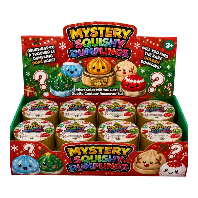 Slow Rise Foam Mystery Dumplings - Holiday