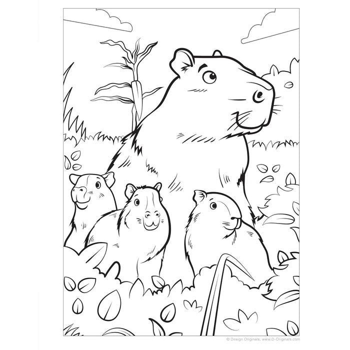 Great Amazon + Rainforest Colouring Book