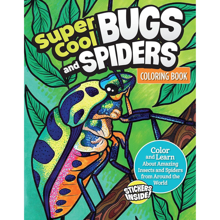 Super Cool Bugs and Spiders Colouring Book