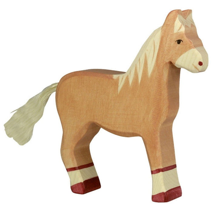 Horse, Standing, Light Brown