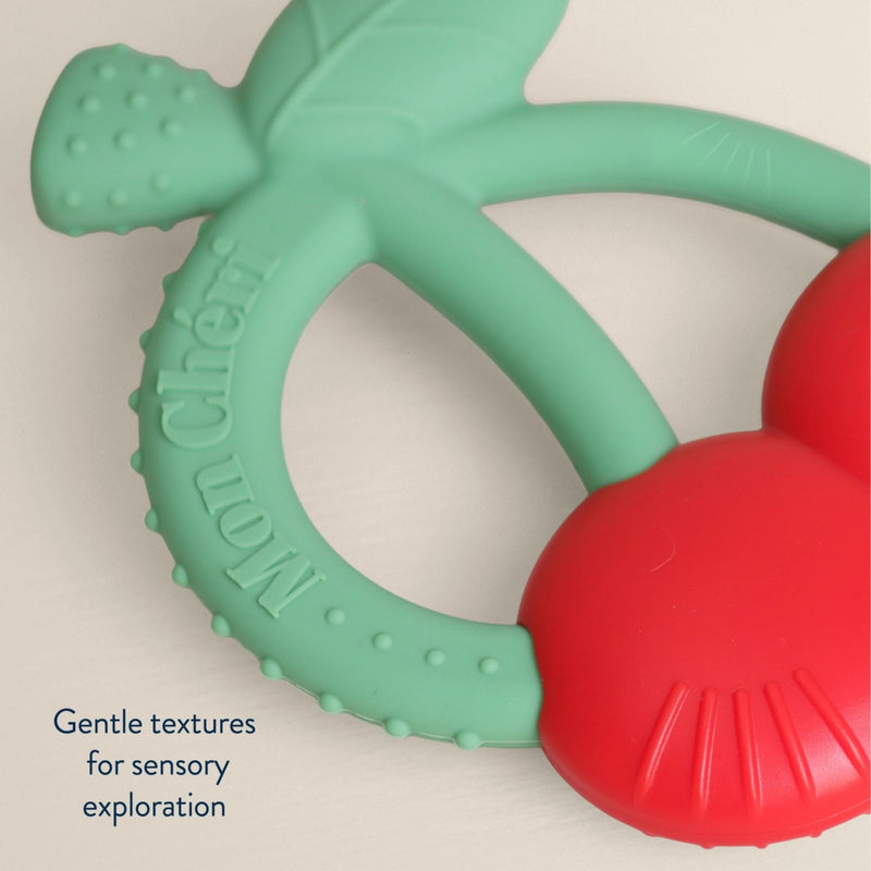 Bitzy Shake Silicone Teether + Rattle