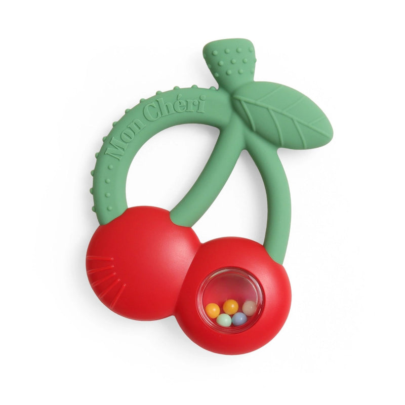 Bitzy Shake Silicone Teether + Rattle