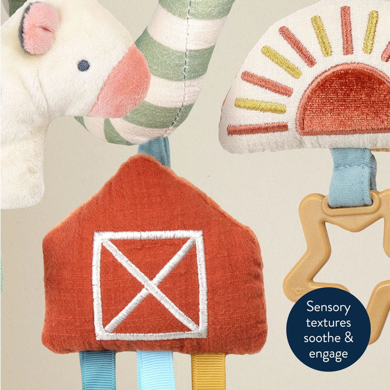 Bitzy Spiral Car Seat Activity Toy