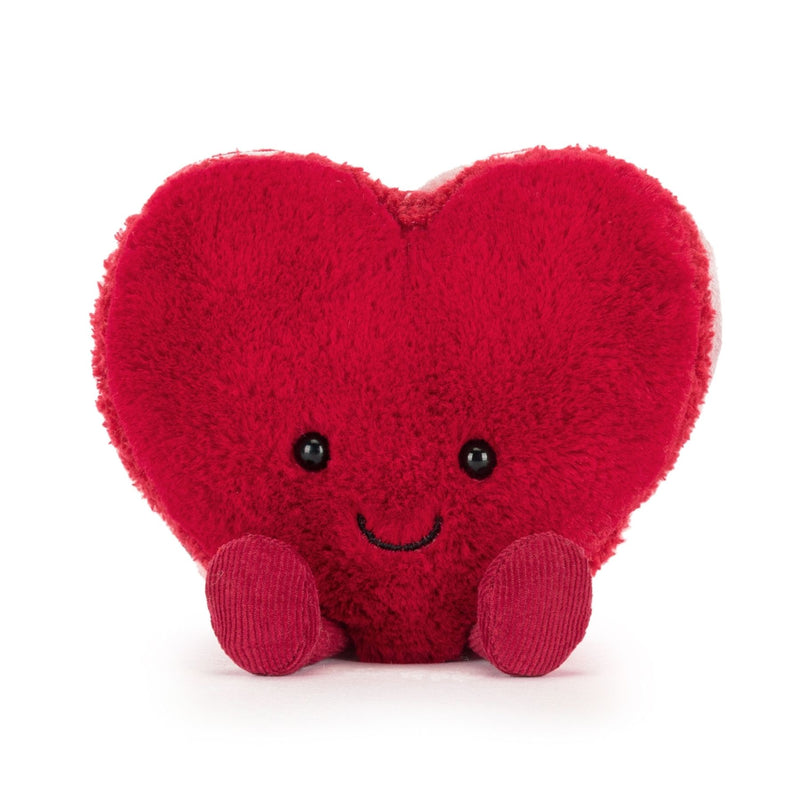 Amuseables Arlette Heart Macaron - Red