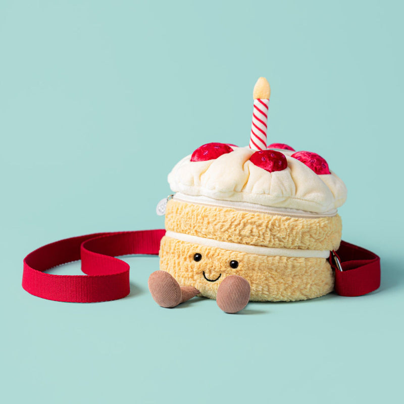 Amuseables Birthday Cake Cross Boby Bag