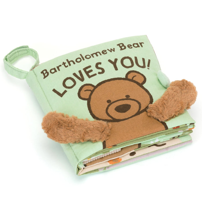 Bartholomew Bear Loves You Fabric Book