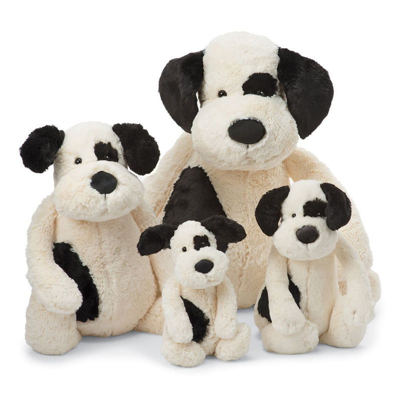 Bashful Black + Cream Puppy