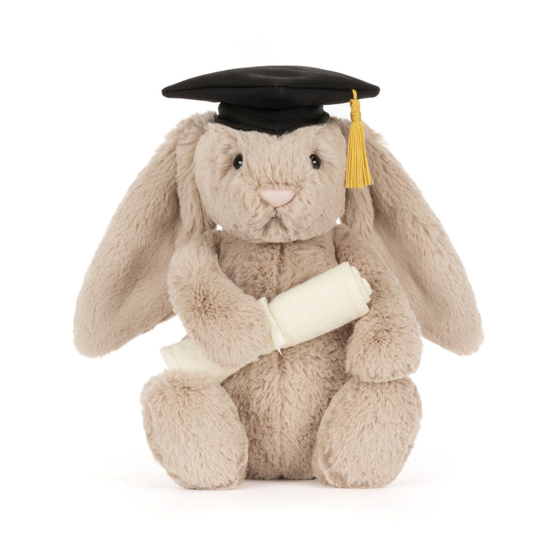 Bashful Bunny with Graduation Outfit
