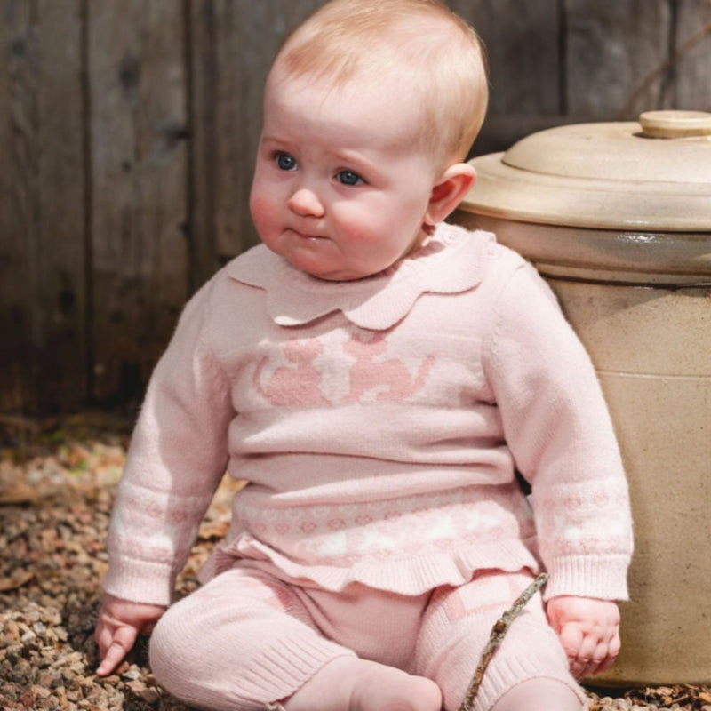 Knitted Sweater + Pant Set