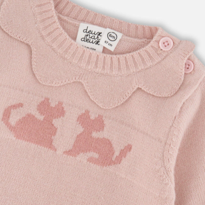 Knitted Sweater + Pant Set