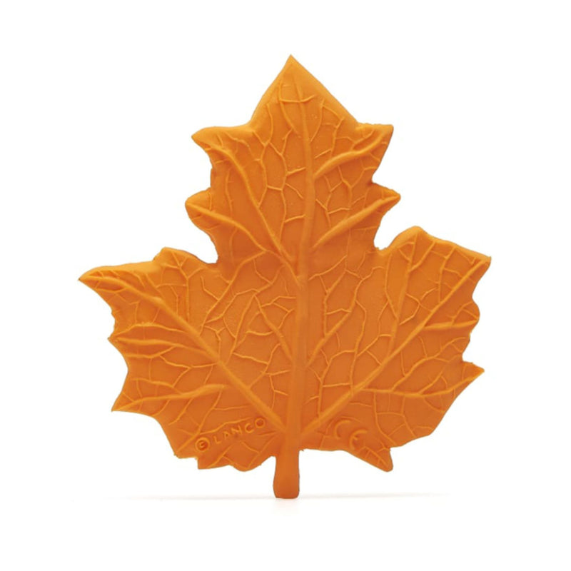 Natural Rubber Teether - Autumn Maple Leaf