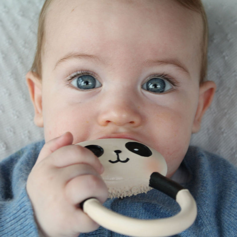 Natural Rubber Teether - Kori the Panda