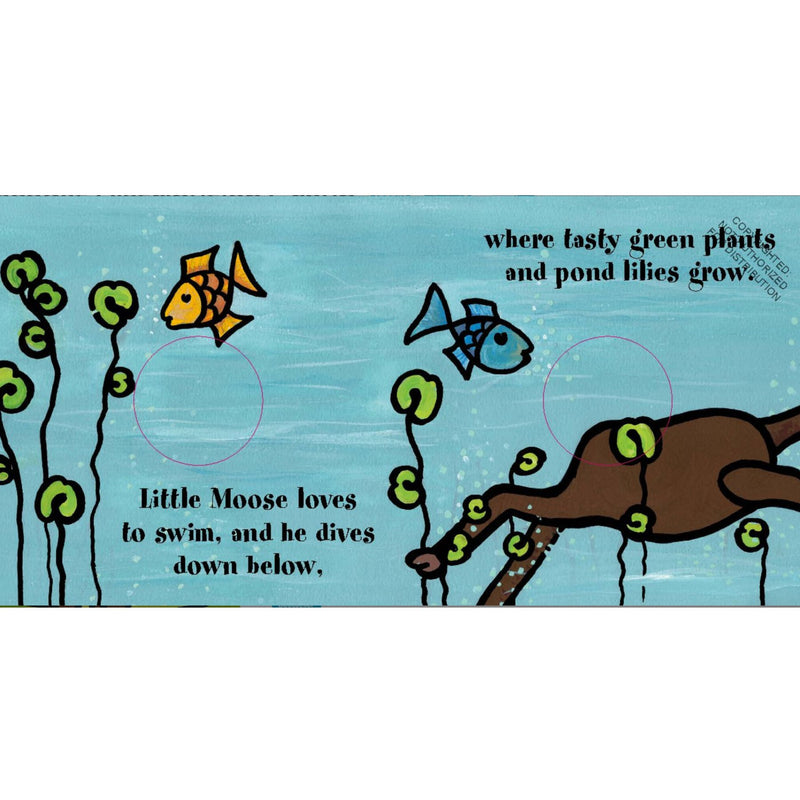 Little Moose Finger Puppet Book